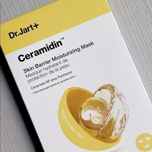 Dr. Jart+ Ceramidin Skin Barrier Moisturizing sheet Mask pack
